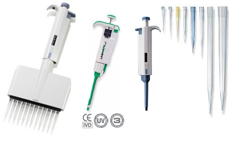 Pipetador Volumen fijo y variable